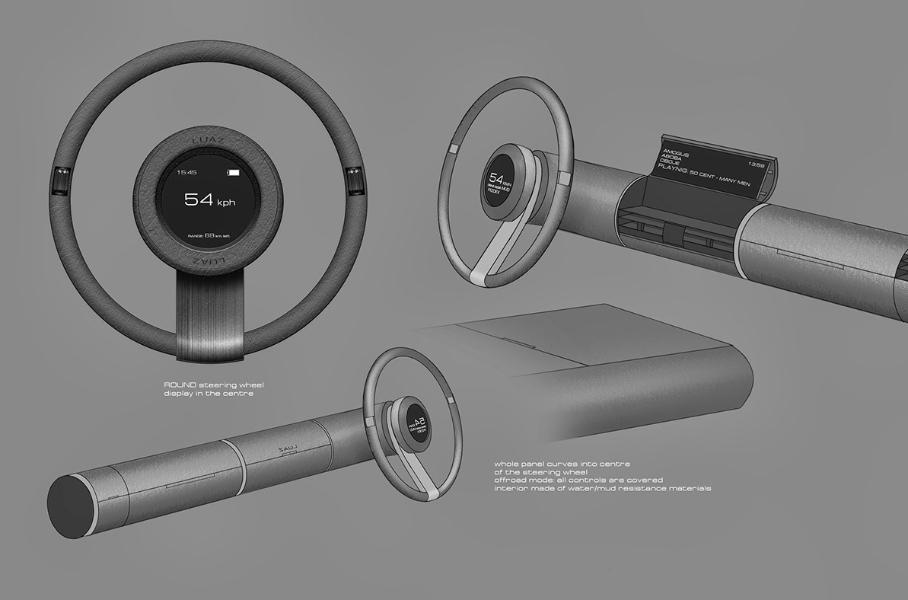 Новый ЛуАЗ: каким дизайнеру видится &quot;Волынянка&quot; будущего